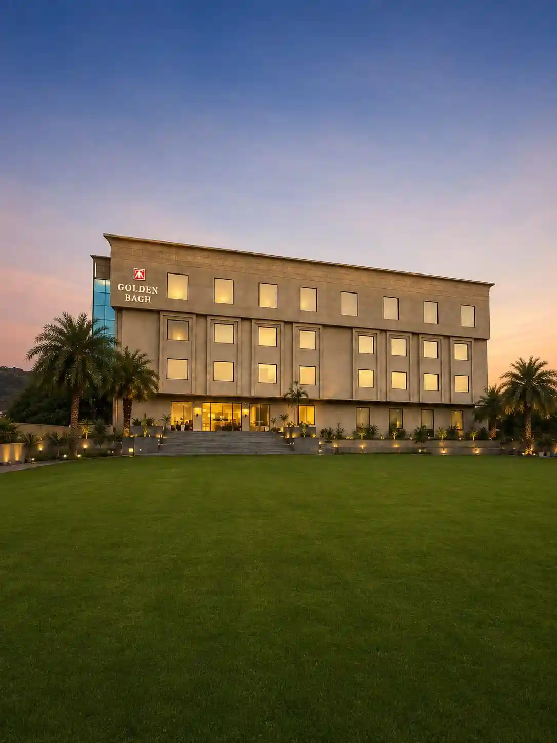 Golden Bagh Luxury Sanctuary Arrival & Porch