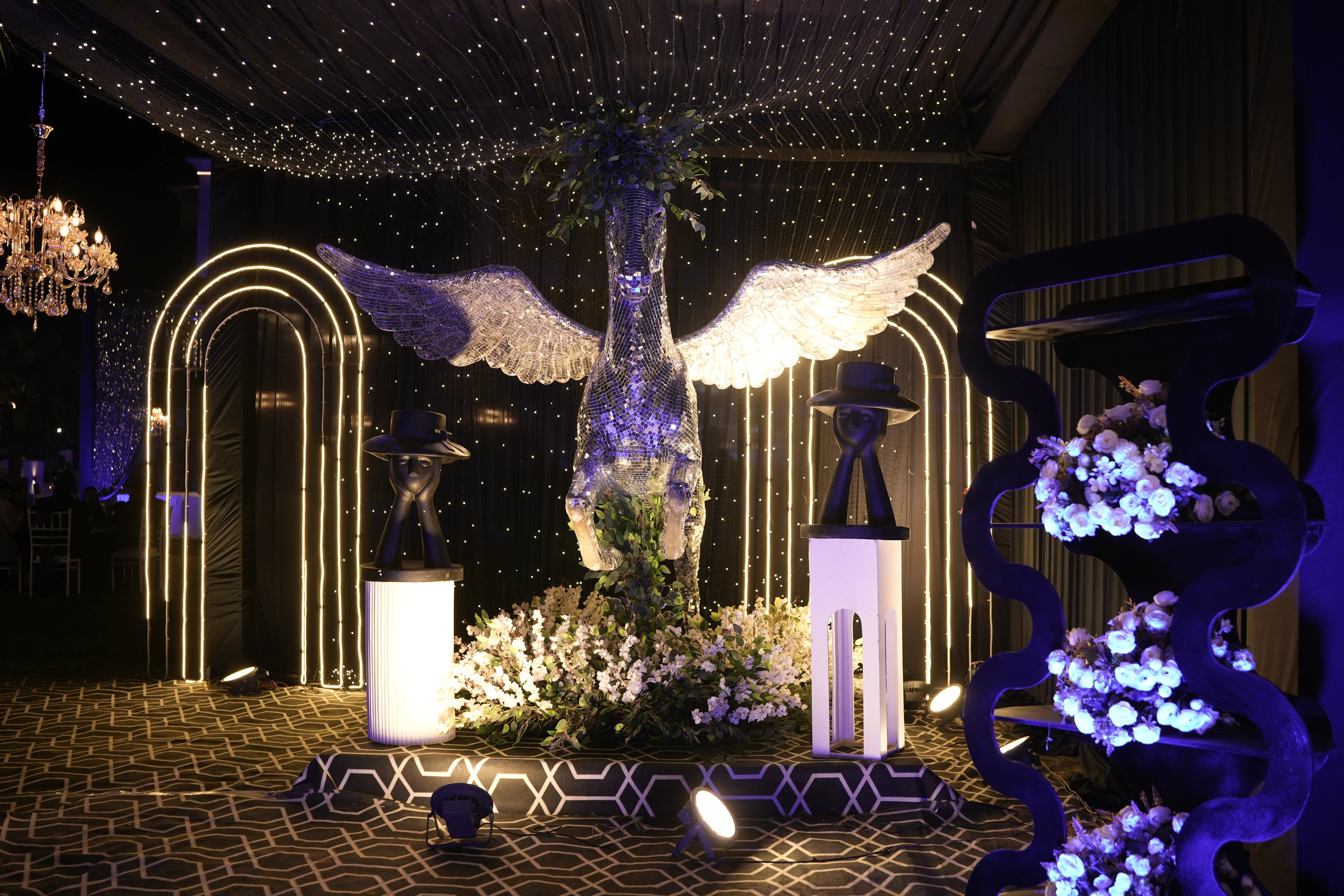 Golden Bagh Wedding & Celebration Reception Entrance